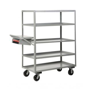 Little Giant Steel Multi Shelf Order Picking Trucks