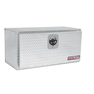 Weather Guard 627-0-02 - 24-1/8" Underbed Box - Aluminum - Silver