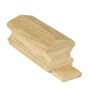 C6410-P1-S Richmond 2-5/8" x 2-3/8" Plowed (1-3/4") Solid Cap Handrails
