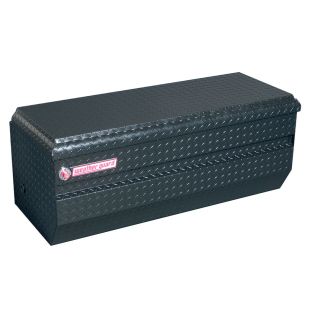Weather Guard 674-5-01 - 47" All Purpose Chest Box - Aluminum - Full/Compact - Black