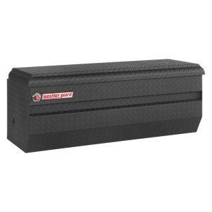 Weather Guard 674-52-01 - 47" All Purpose Chest Box - Aluminum - Full/Compact - Textured Matte Black