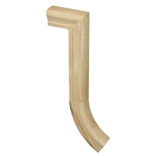 C-7499 Richmond Gooseneck - 2 Riser No Cap Red Oak