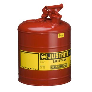 Justrite 7150100 - 5 Gallon Type I Red Safety Gas Can