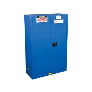 Justrite 864528 Sure-Grip Hazardous Material Safety Cabinet - 43"W x 65"H x 18"D - 45 Gallons