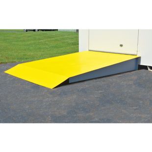 Justrite Steel Loading Ramps for Outdoor Safety Lockers