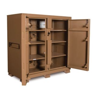 KNAACK Model 99 Jobmaster Double Sided Shelf Cabinet 60" x 30" x 60"