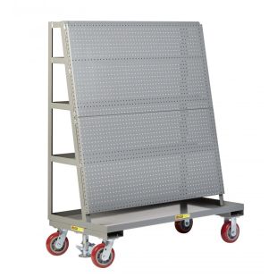 Little Giant Steel Mobile Pegboards with Back Shelf Storage