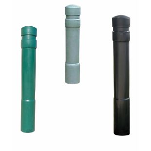 Ideal Shield Architectural Style Bollard Covers 52"H - Fits 6" to 6-5/8" Diameter Bollards