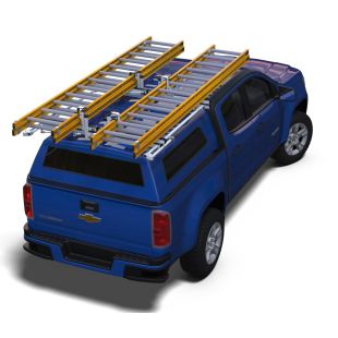 Prime Design HRR-E-6000 High Roof Horizontal Rotation Street & Curb Side Pickup Rack with Two Crossbars with 6' Spacing