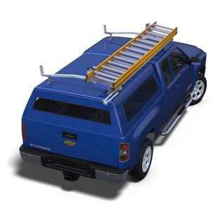 Prime Design PBR-6001 Standard Street Side & Horizontal Rotation Curb Side Pickup Rack with Two 62" Crossbars with 8' Spacing