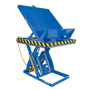 Vestil Electric Hydraulic Lift Tables with 45 Degree End Tilt
