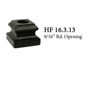 House of Forgings Aluminum Standard Shoes for 9/16" Round Ended Balusters