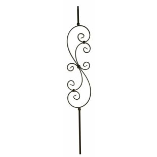 M30144 Large Scroll 1/2" Sq. Balusters