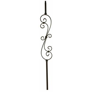 MEGA-601 MEGA Skinny Scroll 3/4" Sq. Balusters