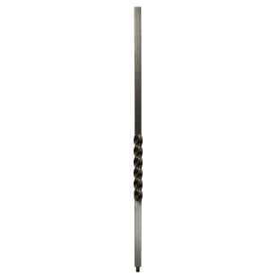 NEWL-TW48 Newel - Single Twist 1-3/16" Sq.