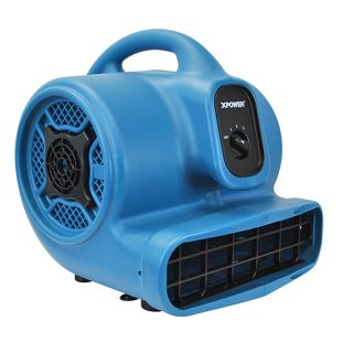 Xpower P-400 BLUE 1/4 HP, 1600 CFM, 3.0A, 3 Speeds, 4 Positions Air Mover (PP) 