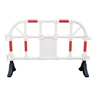 Vestil PHR-W Plastic Interlocking Barriers - Yellow