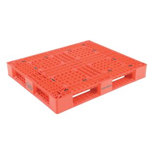 Vestil PLP2-4840-RED Plastic Pallet Skid - 40W" x 48"L x 6"H