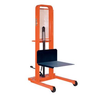 Presto M100 Series Manual Lift Stackers with 24"W x 24"L Platforms