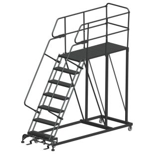 Ballymore Single Entry Work Platforms with Rails