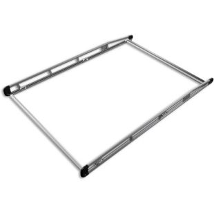 Prime Design PTR-S1 Pickup Professional Truck Rack  8' Side Rails with Rear Roller for Mid Size Trucks to Fit PTR1 - 57" x 100"