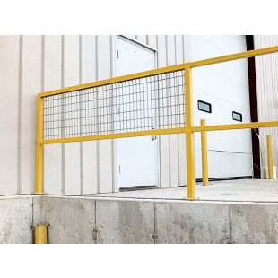 Vestil Wire Mesh for Steel Square Safety Handrails