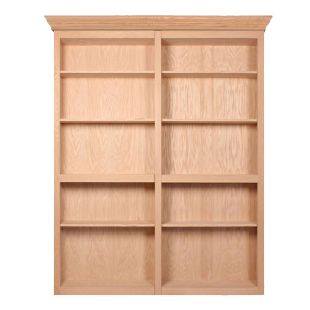 Bi-Fold Bookcase Door & Hardware Kit 
with Valance