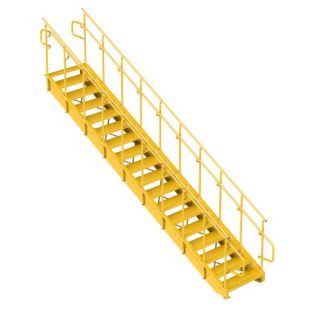 Lapeyre Industrial Stair - Powder Coat Carbon Steel