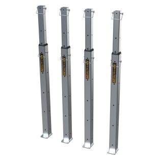 Metaltech Adjustable support legs for 6 to 10 steps stringer - Image 1