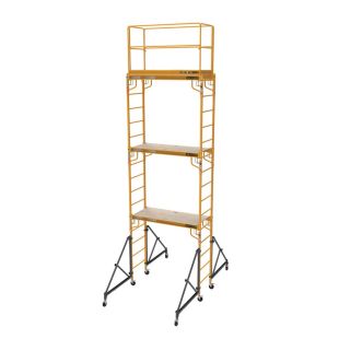 Metaltech 18' complete drywall Baker scaffold tower set - Image 1