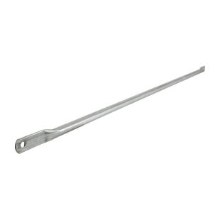Metaltech 10' Galvanized Guardrail - Image 1