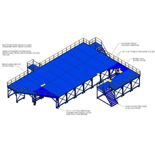 Custom Aircraft Maintenance Ladder