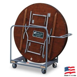 American Cart 67120 Round Table Cart