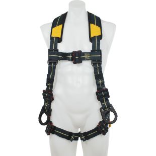 Werner Arc Flash Positioning Harness - Back and Hip D-Rings - Dielectric Pass Thru Legs