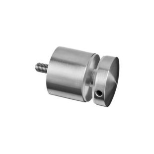 House of Forgings Axia Round Glass Standoff Glass Mounts