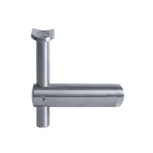 House of Forgings AX10.033.025.A.SP Post Mounted Handrail Support
