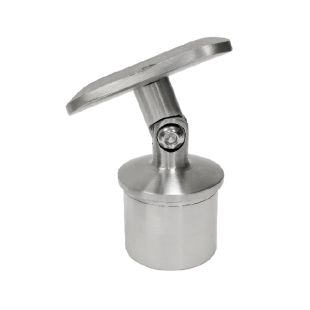 House of Forgings AX10.005.021.A.SP Adjustable Angle Post Handrail Support