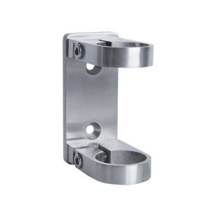 House of Forgings AX10.001.002.A.SP Wall Mount for Round Posts