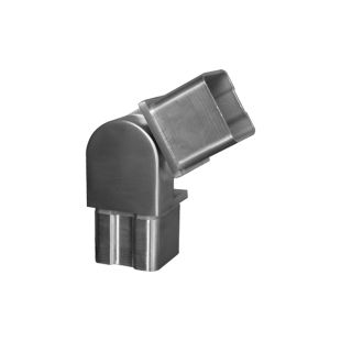 House of Forgings AX20.008.111.A.SP Adjustable Elbow for Square Tube Handrails