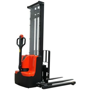 Ballymore BALLYPAL22LSL138 Powered Drive and Lift Pallet Stacker with 138\" Max Lift Height - 2,200 lbs Capacity