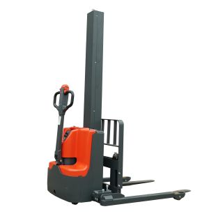 Ballymore BALLYPAL22MSL63 Powered Drive and Lift Pallet Stacker with 63\" Max Lift Height - 2,200 lbs Capacity