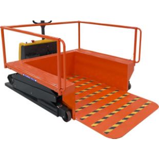 Ballymore PLD-PLUS Powered Portable Loading Dock - Up to 55" High - 1500 lbs Capacity