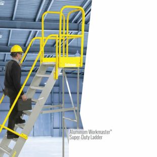 Cotterman Aluminum Workmaster Super Duty Rolling Ladders