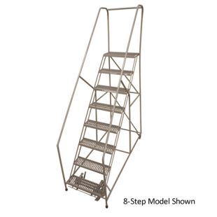Cotterman 1700 Series 50 Degree Steel Rolling Warehouse Ladders
