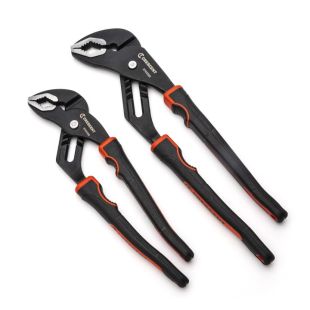 Crescent RT400SGSET2 2 Pc. Grip Zone&trade; V-Jaw Dual Material Tongue & Groove Plier Set 10" & 12"