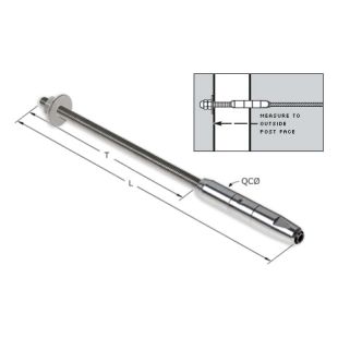 Feeney 9904-PKG 1/8" Quick Connect Threaded Terminal