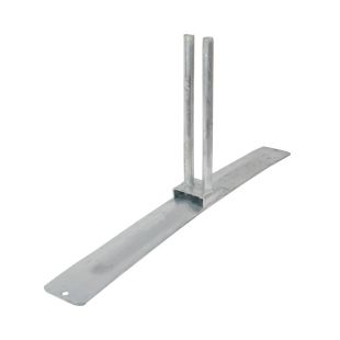 Metaltech Reinforced Flat Base Plate / Foot for Protec and Securiguard Panels