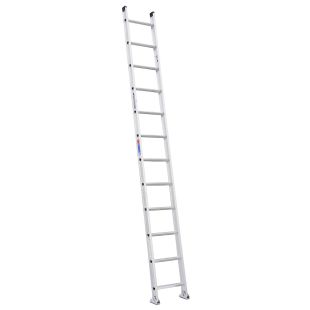 Werner D1500-1 Series Aluminum D-Rung Single Ladders