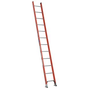 Werner D6200-1 Series Fiberglass D-Rung Single Ladders