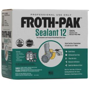 Dow 12030014 Froth-Pak 12 Low GWP Spray Foam Sealant Kit - 12 Board Feet